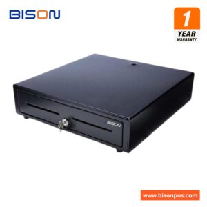BISON DBL Cash Drawer - 5 Bills 8 Coins