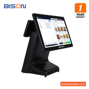 Touch POS System - BISON All In One Touch PC Core i5 4th Gen - Dual Display